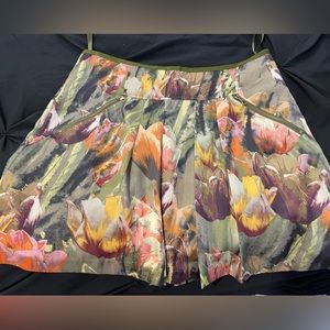 Ted Baker pleated mini skirt